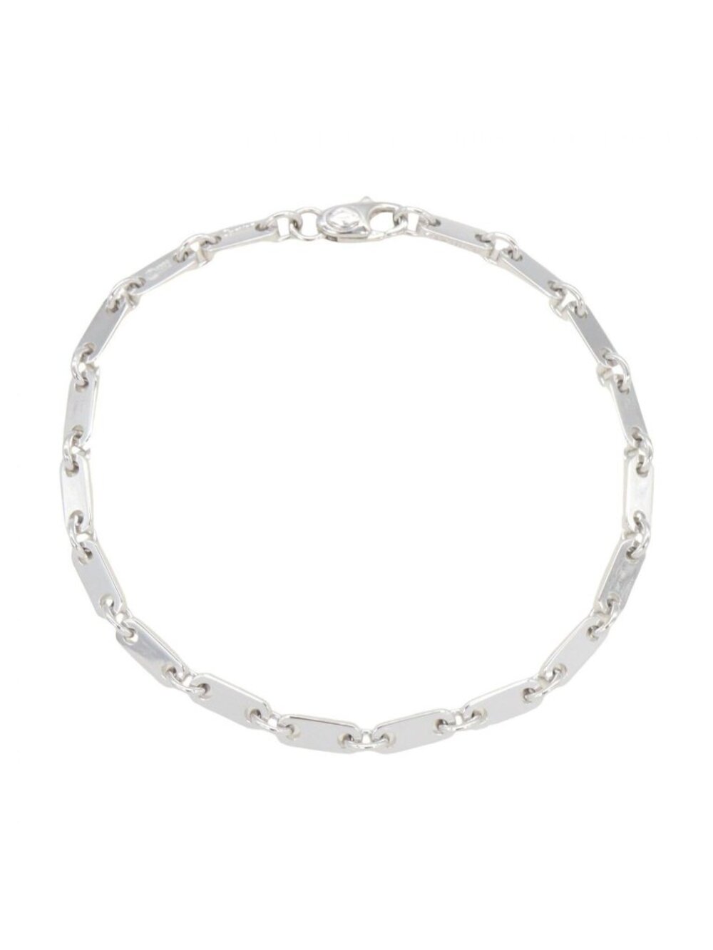 Cartier Bracelet Figaro 18K White Gold